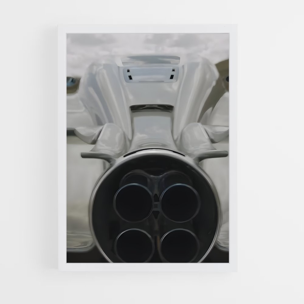 Poster Route de l'Utopie – affiche Pagani (vue 3)